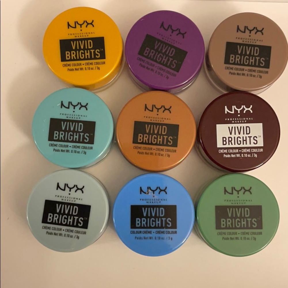 NYX Vivid Brights Cremes